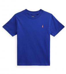 Ralph Lauren Little Boys Active Royal Jersey T-Shirt
