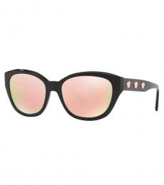 Black Rose Mirror Sunglasses