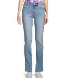 7 For All Mankind Light Blue Straight Jeans