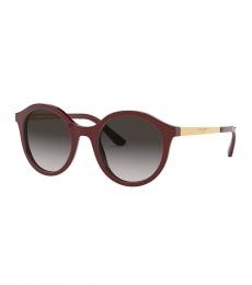 Dolce & Gabbana Cherry Round Gradient Sunglasses
