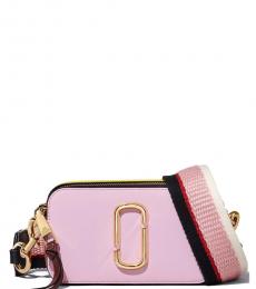 Marc Jacobs Pink Colorblock Snapshot Small Crossbody Bag