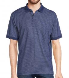 Tommy Bahama Island Navy Striped Polo