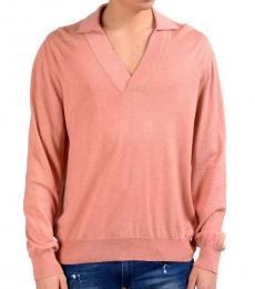 Salvatore Ferragamo Light Pink Silk Cashmere Sweater 