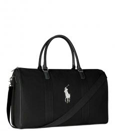 Ralph Lauren Black Weekender Large Duffle Bag