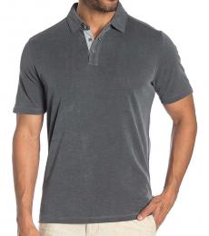 Tommy Bahama Black Regular Fit Polo