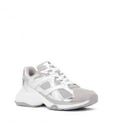 Michael Kors Silver Trainer Sneakers