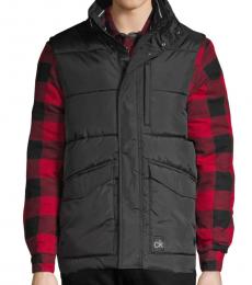 Calvin Klein Black Water-Resistant Puffer Vest