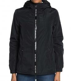 Michael Kors Black Missy Faux Shearling Jacket
