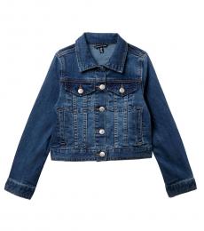 Calvin Klein Girls Blue Denim Jacket