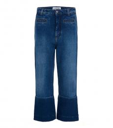 Loewe Dark Blue Fishernan Solid Jeans