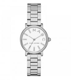 Silver Classic White Dial Watch