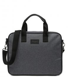 Ted Baker Grey Document Large Briefcase Bag