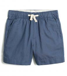J.Crew Little Boys Overcast Blue Twill Dock Short