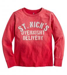 Boys St Nicks Graphic Long Sleeve T-Shirt