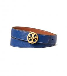 Tory Burch Midnight Swim-Cuoio Reversible Belt