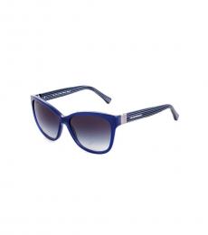 Emporio Armani Navy Blue Stately Sunglasses