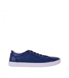 Dolce & Gabbana Blue Low Top Sneakers