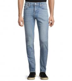7 For All Mankind Light Blue Paxtyn Plain Pocket Jeans