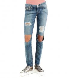 Fossil Rips Skinny Leg Destroyed Jeans