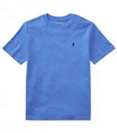 Ralph Lauren Boys Scottsdale Blue Crewneck T-Shirt