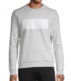 Grey Salbo Batch Blank Banner Sweatshirt