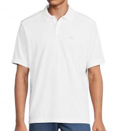 Tommy Bahama White Playa Wave Polo