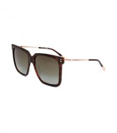 Missoni Brown Havana Gradient Sunglasses