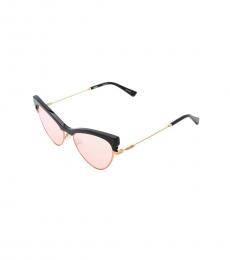 Moschino Light Pink Cat Eye Sunglasses
