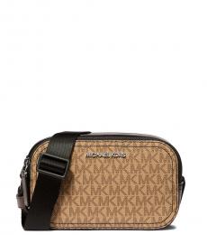 Michael Kors Brown Cooper Small Crossbody Bag