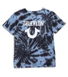 True Religion Boys Black Tie Dye T-Shirt
