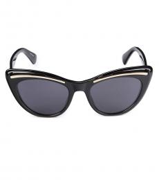 Moschino Dark Grey Cat Eye Sunglasses