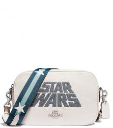 White Star Wars Medium Crossbody Bag