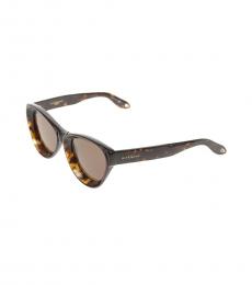 Givenchy Dark Havana Cat Eye Sunglasses