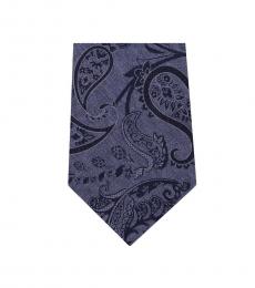 Michael Kors Multi Color Dapper Paisley Slim Silk Tie