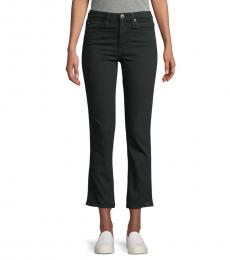 AG Adriano Goldschmied Sulfur High-Rise Straight Cropped Jeans