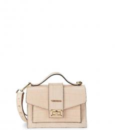 Mario Valentino Rose Titti Embossed Small Crossbody