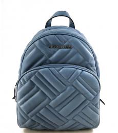 Michael Kors French Blue Abbey Medium Backpack