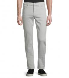 7 For All Mankind Pebble Slimmy Straight-Leg Jeans