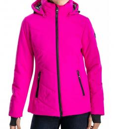 Michael Kors Pink Short Puffer Jacket