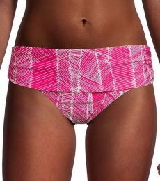 DKNY Light Pink Foldover Bikini Bottom