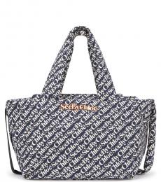See by Chloe Navy Blue Tilly Large Tote