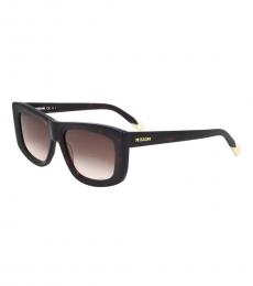 Missoni Brown Rectangular Sunglasses