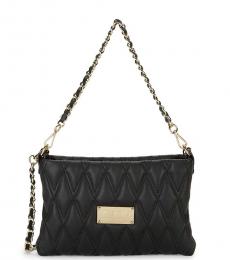 Black Vanille D Sauvage Medium Shoulder Bag