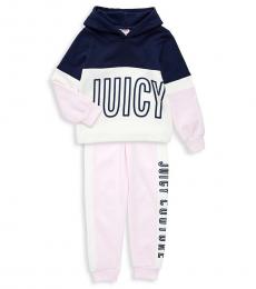 Juicy Couture 2 Piece Hoodie/Joggers Set (Baby Girls)