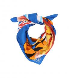 Moschino Multi Color Year Of The Tiger Scarf