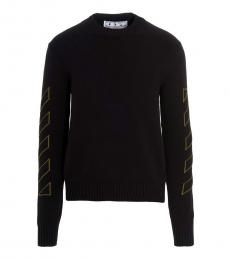 Black Arrow Logo Sweater