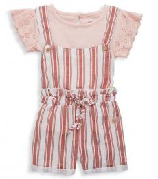 BCBGirls 2 Piece T-Shirt/Romper Set (Little Girls)