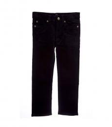 7 For All Mankind Little Girls Black Corduroy Jeans