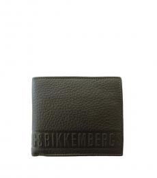 Bikkembergs Brown Stripe Billfold Wallet
