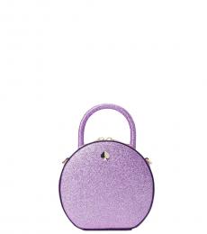 Kate Spade Candied Lilac Andi Glitter Mini Crossbody